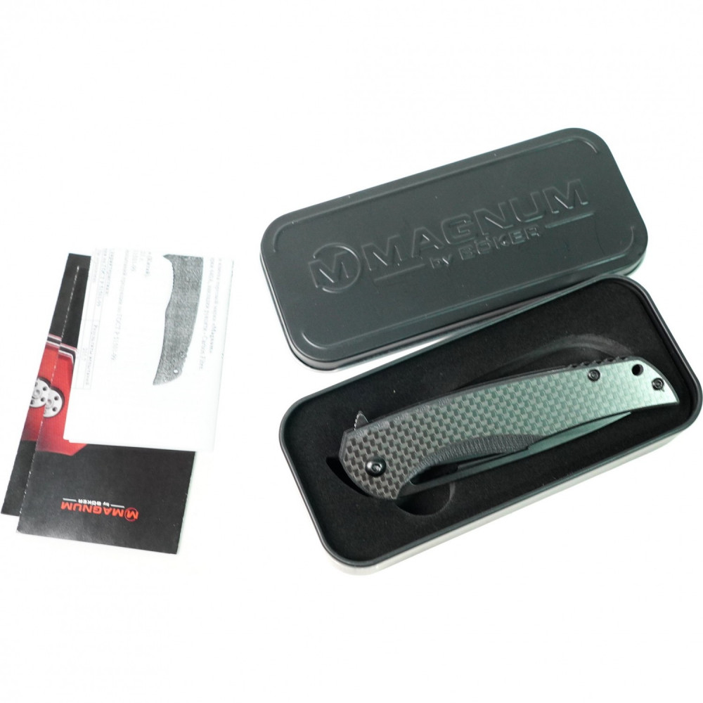 Складной нож BOKER MAGNUM BLACK CARBON 01RY703 BK01RY703