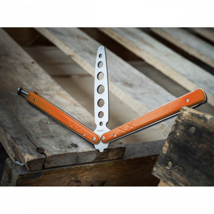 Тренировочный нож BOKER PLUS BALISONG TRAINER 01BO699SOI BK01BO699SOI