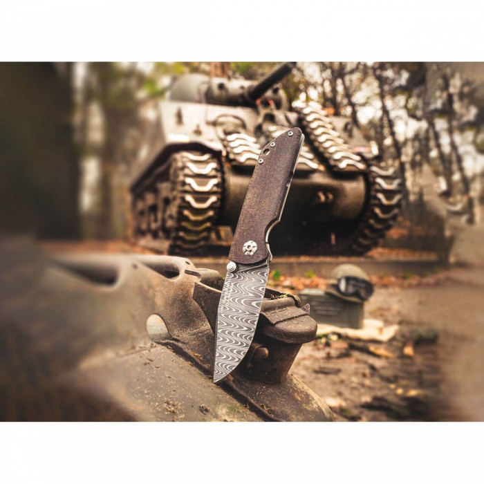 НОЖ BOKER M4 SHERMAN-DAMASCUS BK110662DAM